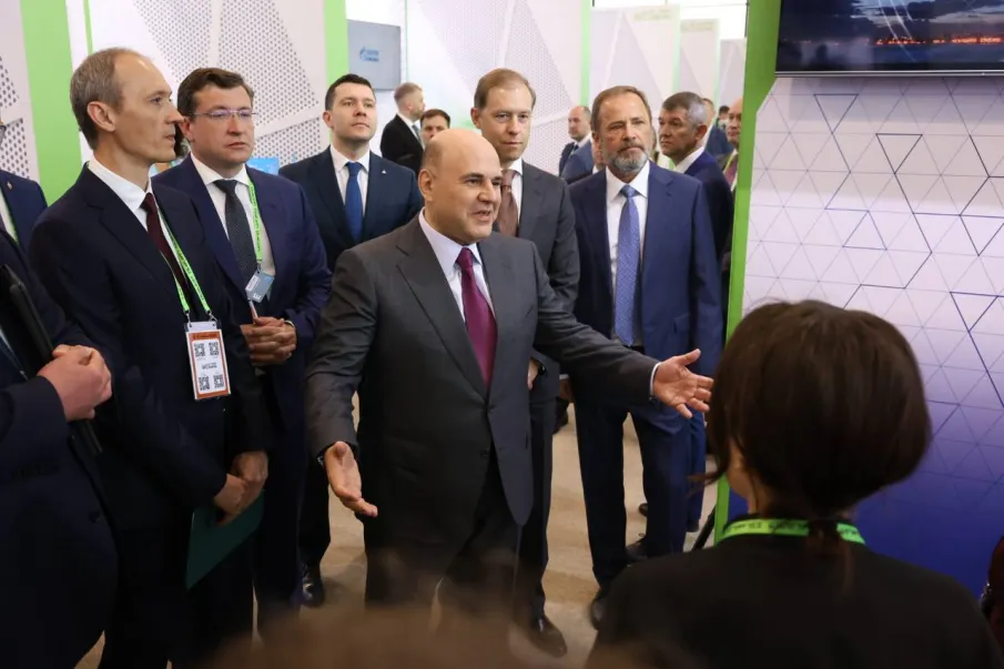 Михаил Мишустин выступил на пленарной сессии конференции «ЦИПР» в Нижнем Новгороде
